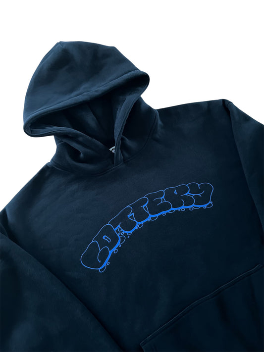 Label Hoodie - Black